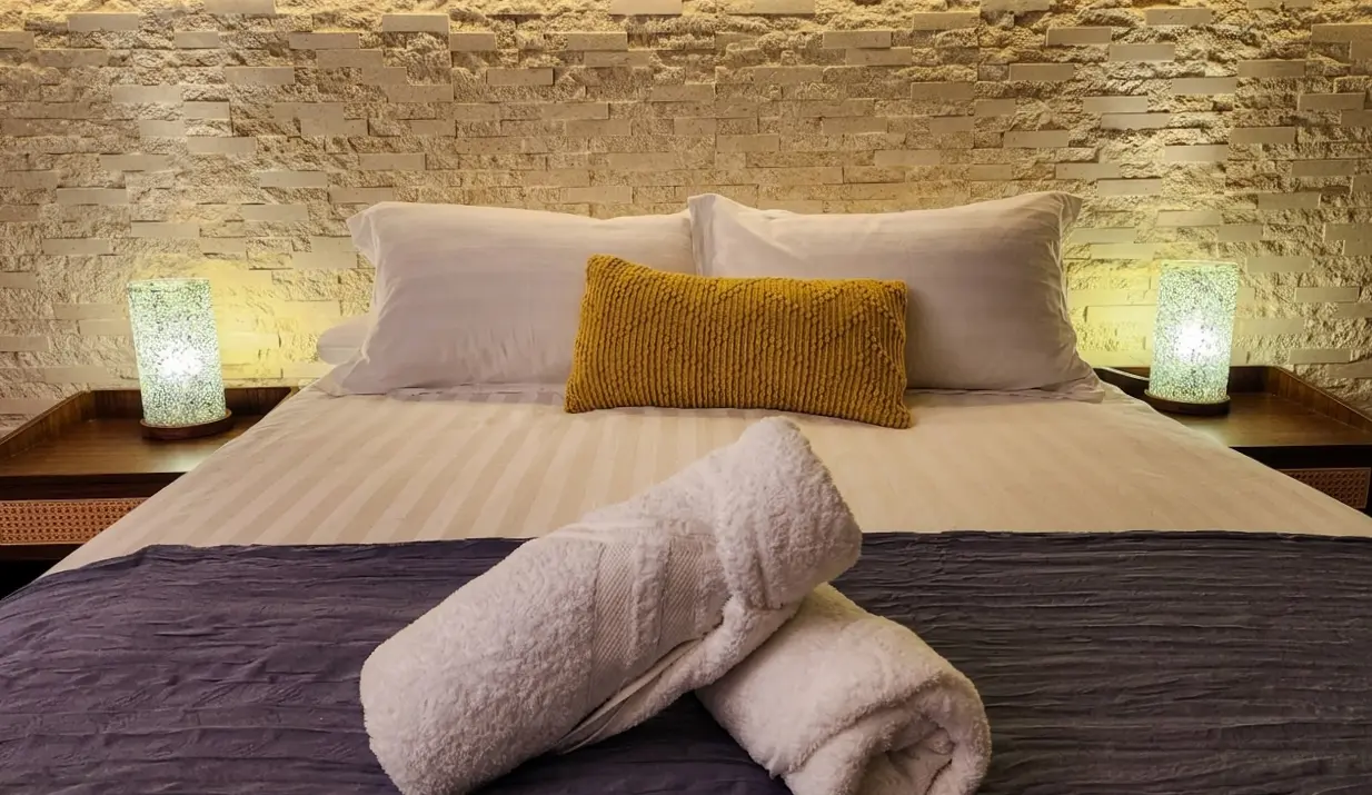 Interior de la suite de jardín